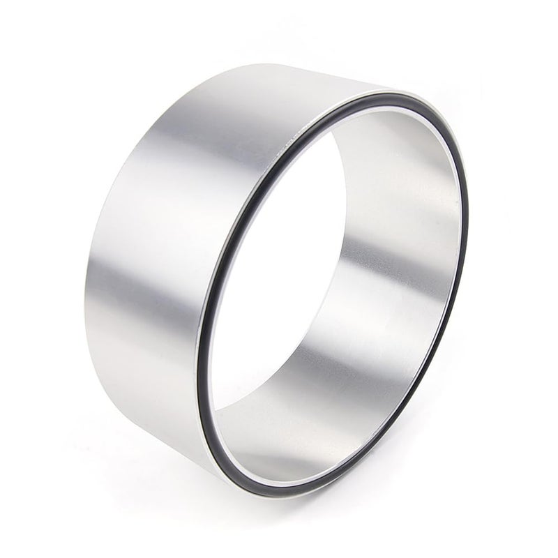 BARTOO Aluminum Air Cleaner Spacer 2 Inch for 5-1/8 Inch Carburetor Opening for Edelbrock Holley Demon Riser SBC BBC 350 302 Ford Air Filter Spacer O-Ring - Image 1